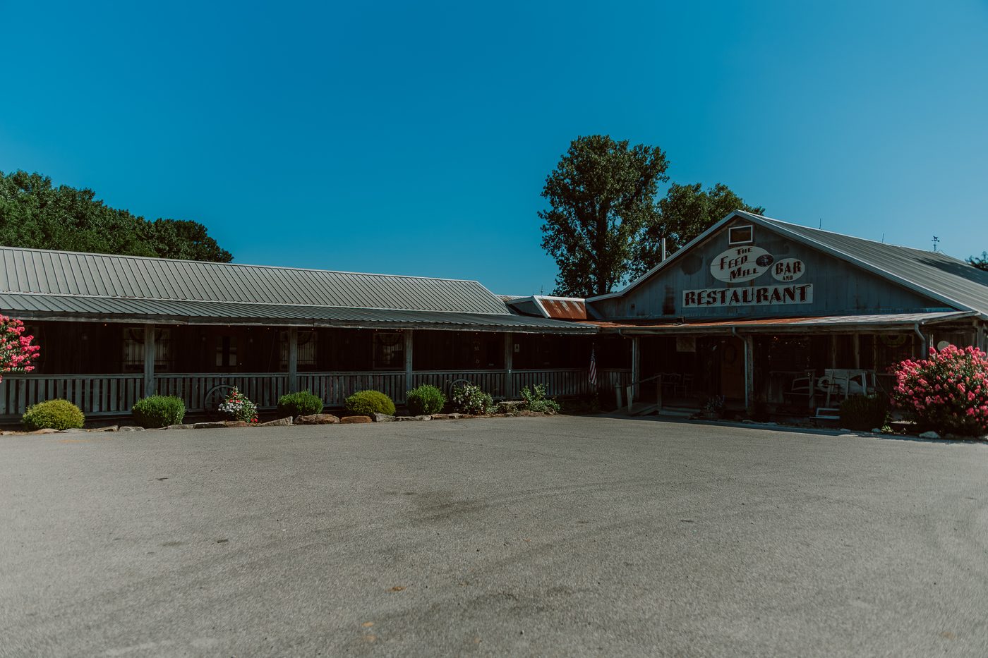 The Feed Mill restaurant building in Morganfield